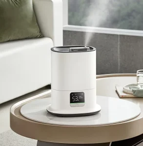 4.5L Humidifiers For Bedroom Top Fill Cool Mist Humidifiers For Home & Plants Timer Quiet Sleep Mode Air Humidifier