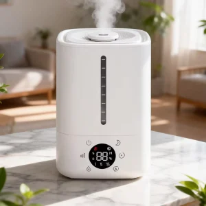 4.5L Top Fill Cool Mist Ultrasonic Humidifier Water Diffuser Household Smart Ultrasonic Air Humidifier For Home Use
