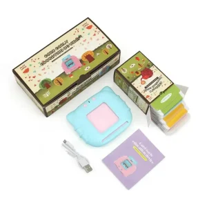 40 Language 112 Pcs Baby Cards Early Education Device Smart Flash Card Speaker Toys Child Voice Learning Card Machine for Kids