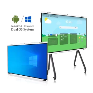 40 Point Finger Capacitive Touch Screen LCD 4K Display Intel Core I3 i5 i7 8GB RAM Digital Smart Board for