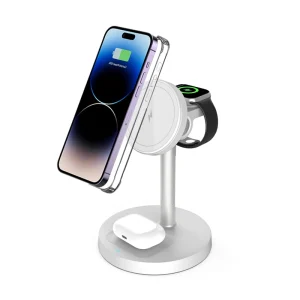 Phone Stand & Charger, 4-in-1 Wireless Charger, Wholesale
