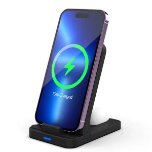 4-in-1 PD Wireless Charger Fast Charging Station with 15W Type-C, for Phones, Smartwatches, and Earbuds