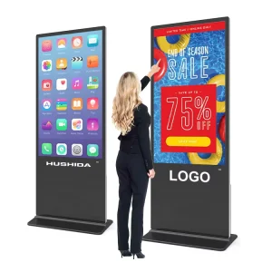 43 49 55 65 Inch Android Slim Monitor Photo Video CMS Software Portable LCD Digital Signage Lcd Display Indoor