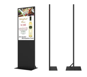 43 49 55 Inch Android Floor Standing Smart Vertical Digital Signage and Displays LCD Advertising Display Screen Kiosk