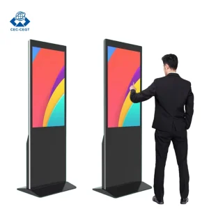 43 50 55 65 Inch 4K Touch Screen Floor Standing Advertising Player LCD with Animation for Digital Display and Signage
