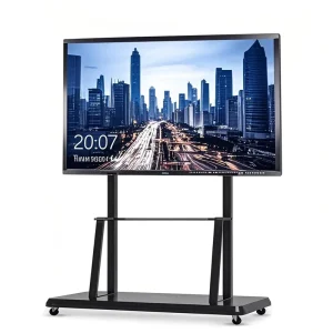 43 55 65 75 Inch1080 FHD Electronic Whiteboard All in One Pc Smart Interactive Flat Panel Stand Advertising Display