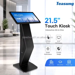 43/55 Inch Full Color HD Stand touch information kiosk totem display smart interactive screen for shopping mall wayfinding