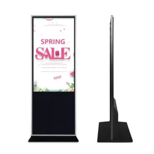 43 55 Inches Floor Standing Digital Signage Android Touch Screen LCD Display Animation Graphics Cloud Based CMS 3G 4G Indoor OEM