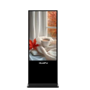 43 Inch Business Screen Smart Interactive Display Kiosk LCD 1080p Advertising Display Floor Standing Digital Retail Store
