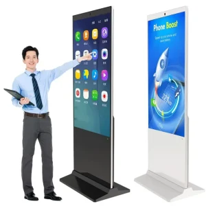 43 Inch Digital Signage UHD Touch Screen Kiosk 43 49 50 55 65 Inch 4K Ultra Thin Display Android 14 Windows