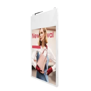43 Inch Double Sided Hanging Lcd Display Smart Digital Signage Advertising Display for Shop Window Display