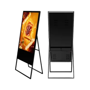43-inch Commercial-Grade Smart Remote-Publishing HD IP65 Animation Advertising Display Poster Promotion Player Foldable