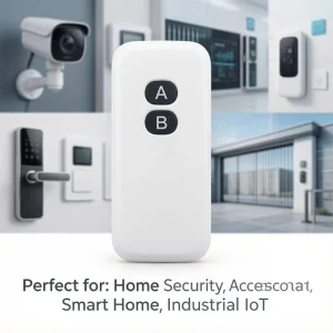 433.92MHz RF Remote Control RC-05 Wireless Key Fob Transmitter for Home Security Alarm System Smart Garage Door Opener