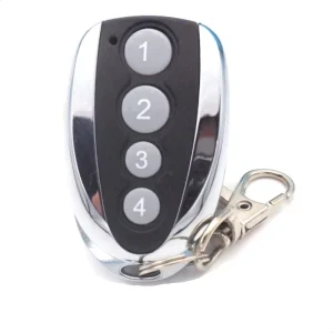 433MHz RF Remote Control Durable and Reliable 4-Channel ABS Material Transmitter for Garage Door