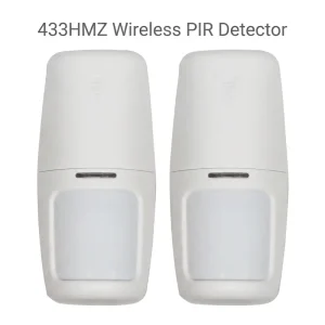 433MHz Wireless PIR Motion Sensor Home Security Alarm Detector ABS Indoor Infrared Human Body Smart Burglar Alert System