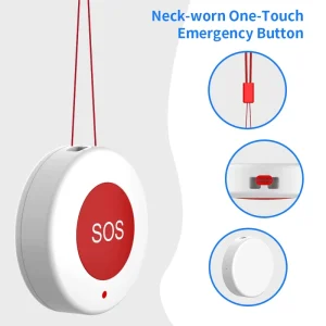 433Mhz Wireless SOS Emergency Button Suggest One-Touch Emergency Call the Alarm Panel