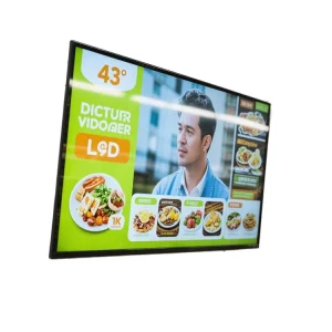 43inch Indoor Android Smart 1080p Video Wall LCD Display IP43 Rating for Education Elevator Exhibition Hall Cloud Based CMS