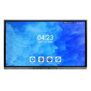 43inch Teaching Smart Board 4K Infrared Touch Screen 20 Point Interactive Whiteboard with Android & Windows OS