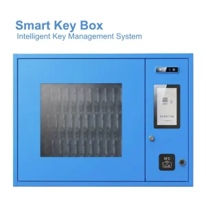 45 Key Slots Smart Key Cabinet RFID Key Control Safe Box Electronic Key Management System Wall Mounted NFC Fingerprint Face