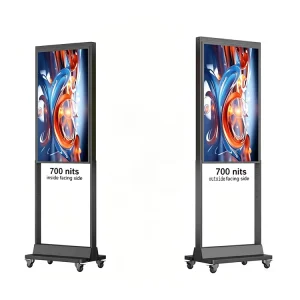 49 Inch IPS Panel 2K 4K Anti Glare Digital Signage LCD with Android Windows Touch Screen Optional Cloud Based CMS for Indoor Use