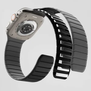 49mm 42mm 46mm Reversible Strong Silicone Magnet Strap Bracelet OEM Custom Design Two-Color Sport Smart Watch