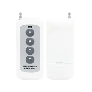 4CH RF Wireless Remote Control 4 Button Transmitter 433 MHz EV1527