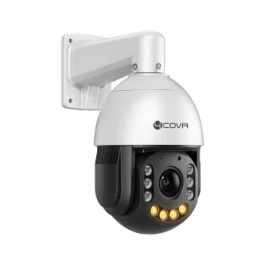 4COVR 8MP Sony Sensor 20X Optical Zoom Auto Human Tracking Spotlight Dual Light Color Night Vision Two Way Audio Ptz Camera 4k