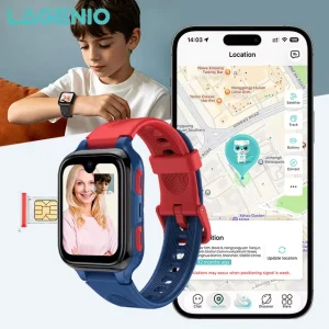 4G AI Kids Smart Watch GPS LBS WIFI HD Video Call IP68 Waterproof 5MP Camera Android 8.1 SOS Smart Watch for Kids