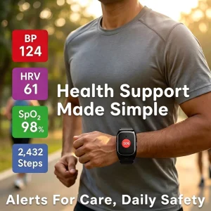 4G Elderly Smart WatchWrist GPS Tracker Phone Call Heart Rate Monitor Waterproof Fall Detection Device Senior SOS Watch Bracelet