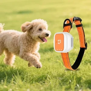 4G GPS Plastic Pet Tracker Collar Dogs Cats Real Time Tracking Waterproof Anti Lost Geofence SOS Alarm 20+ Hours Battery
