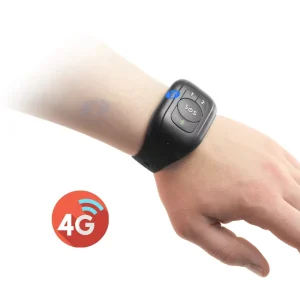 4G GPS Tracking Bracelet for Elder Smart Locator Fall Down Detection and Alert Real Time Call GPS tracker with Health Monitor