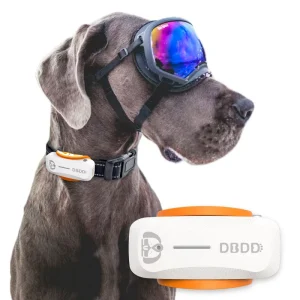 4G GPS Waterproof Pet Tracker with Geofence Alerts and Health Insights