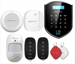 4G GSM Alarm Burglar Security Hub System 99 Sensors 3-Year Warranty CE Certified IOS Android App
