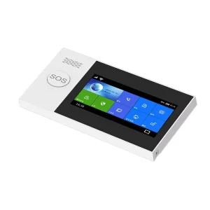 4G GSM Security Alarm System with Metal Construction APP Control & CMS Management Home Alarm Kit