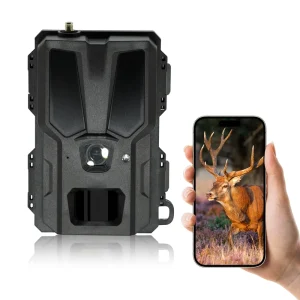 4G Hunting Trail Camera 1080P 65ft Long Range 940nm Night Vision AI Animal Recognition SD Card & Cloud Data Storage