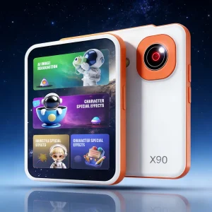 4G Interactive Smart IPS Screen Waterproof HD Kids Digital Camera AI Toy Module Educational Learning Machine for Kids Companion