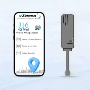 4G J16 Mini Real Time GPS Smart Tracker Vehicle Locator ACC Detection Free Android App PC Positioning Dashboard Cloud Storage