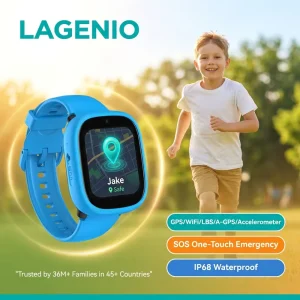 4G Kids Smart Watch Video Calling GPS LBS WIFI Location SOS Button Voice Chat Waterproof IP68 Wristwatch for Kids