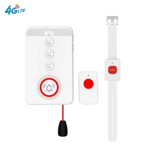 4G LTE EU SIM Card SOS Alarm System Voice Activated Two Way Talk Elderly Care Alert Panel Emergency Call