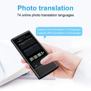 4G Network Android S10 AI Voice Translator Portable Real Time Translation Pen 148 Online 19 Offline Languages TFT Display Type C