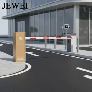 4G Network Connected Smart Barrier Gate System with Mobile App Control and License Plate Recognition