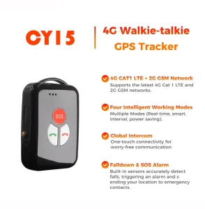 4G Personal GPS Tracker Pendant Locator Fall Detection Older Care Device SOS Button Watchband Mini GPS Kids GPS with Phone Call