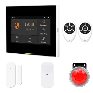 4G Remote Control Smart Wireless WiFi Garage & Home Burglar Security Alarm System Kits Support OTA Online Upgrade