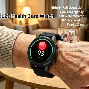 4G SOS Watch Emergency Call Location Locator L23 Innovative Support Health Data Transport Server Platform APP Integration Band