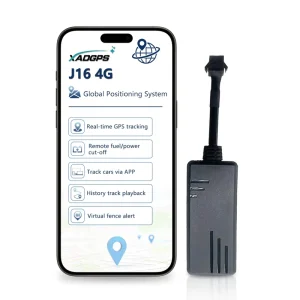 4G Smart GPS Tracker for Car with Fuel Cut Off Anti Jammer IP Lock USB SMS Config Driving Behavior Monitor