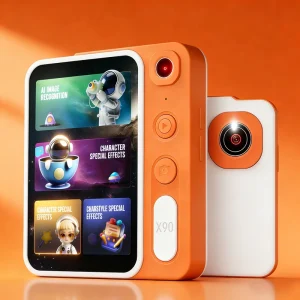 4G WIFI Multilingual Interactive Plastic Children Q&A Dialogue Educational Assistant Smart AI Learning Camera Toy 4 inch Screen
