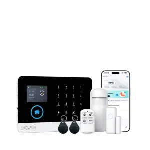 4G WiFi ABS Alarm System Security Protection Tuya Alexa Smart Life Home Automation PIR Motion Sensor SOS Function 10m Detection
