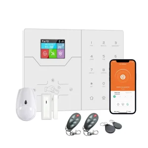 4G WiFi Alarm Systems Smart APP Control Systeme De Sécurité Color Screen Alarme Securite Home