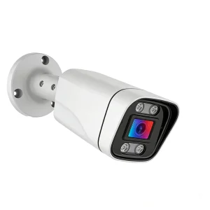 4K 2K POE Network Bullet Camera Full Color Outdoor Waterproof Security Smart Motion Detection Two Way Audio for Home Monitoring