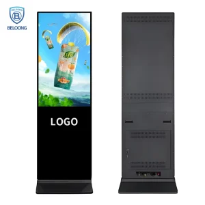 4K 50″55″ Touch Screen Digital Signage And Displays Kiosk Digital Totem LCD Indoor Smart WIFI Advertising Screen